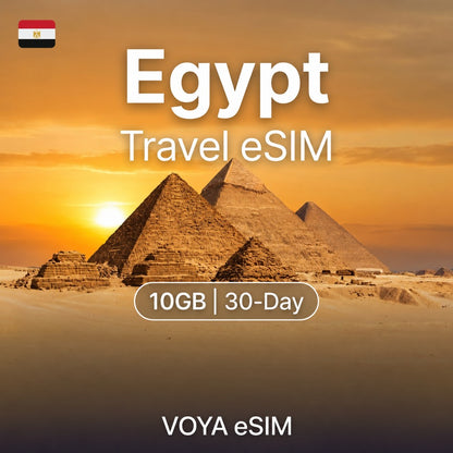 Egypt eSIM 10GB/30Days Data Plan | Etisalat – VOYA eSIM