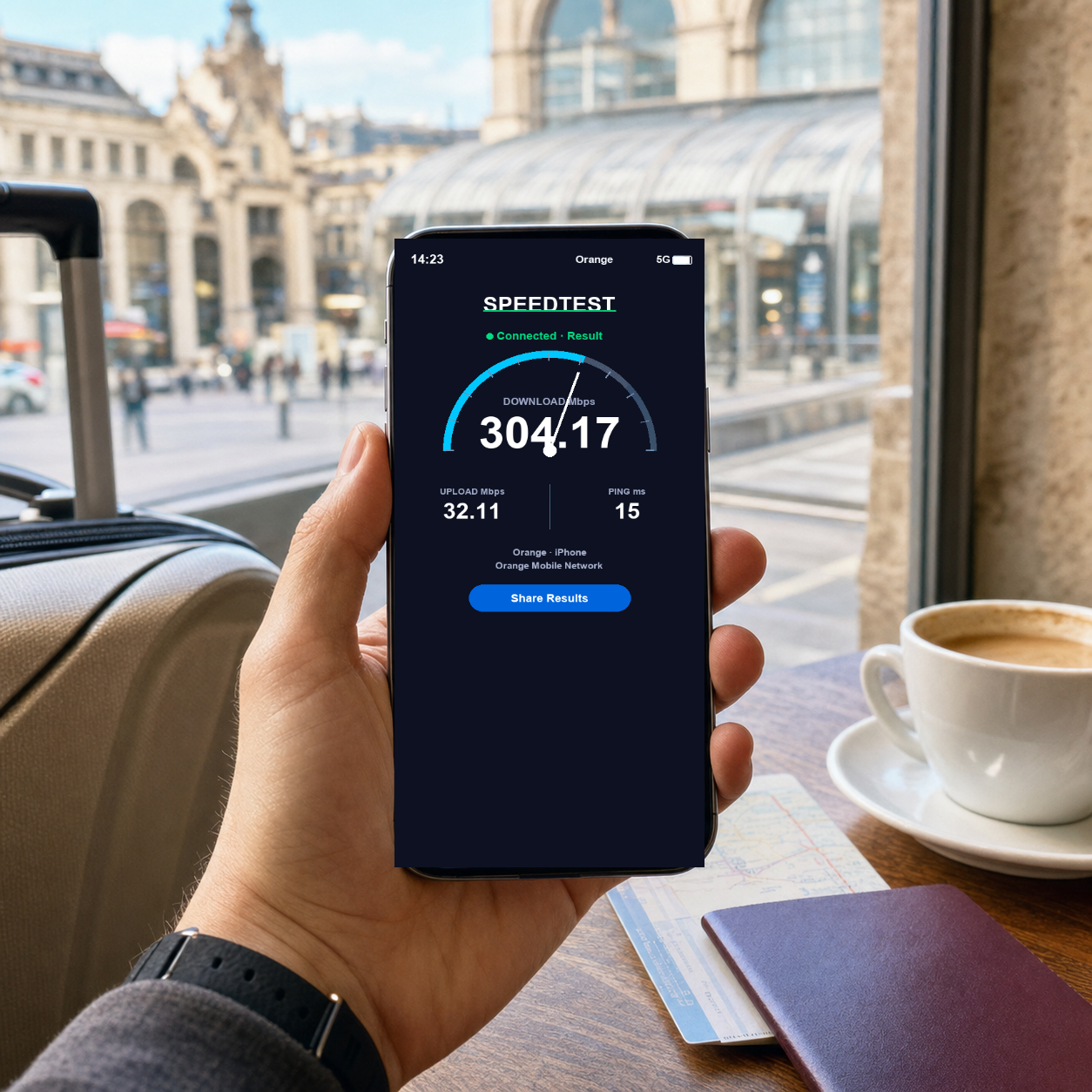 VOYA eSIM speed test - europe-45-countries-esim VOYA-UGC-POS2