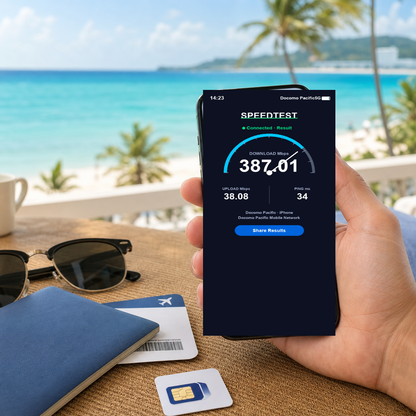 VOYA eSIM speed test - guam-saipan-esim-unlimited-data-plan-docomo-docomo-pacific VOYA-UGC-POS2