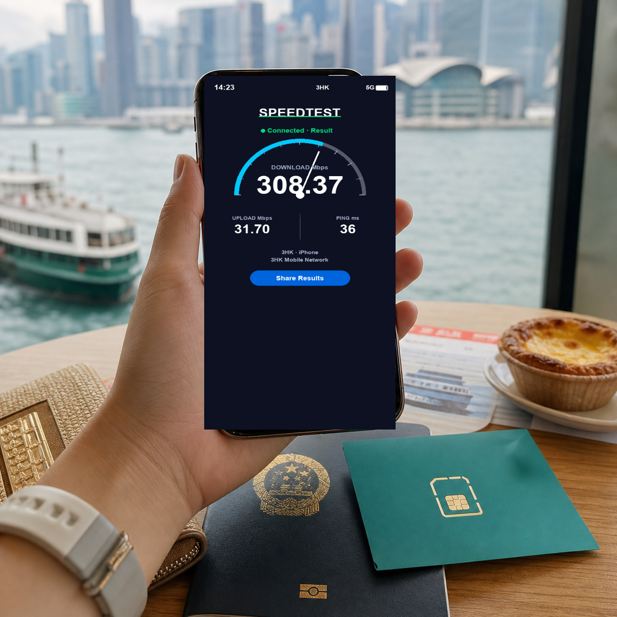 VOYA eSIM speed test - hong-kong-macau-daily-unlimited-esim-csl-ctm VOYA-UGC-POS2