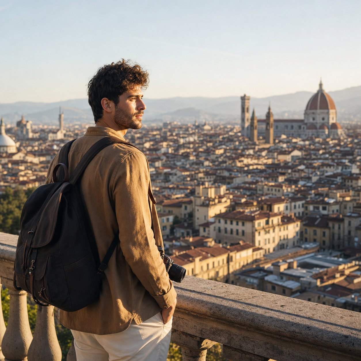 Global travel editorial - golden hour
