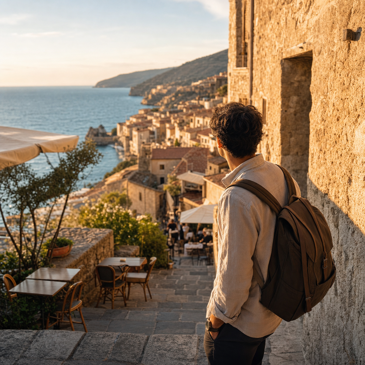 Global travel editorial - golden hour