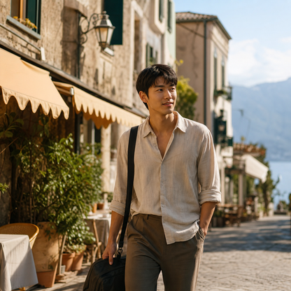 North America travel editorial - golden hour