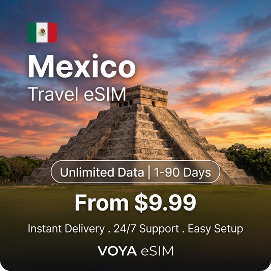 Mexico Travel eSIM - VOYA eSIM