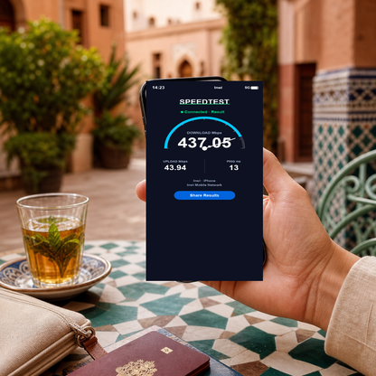VOYA eSIM speed test - morocco-esim-10gb30days-data-plan-maroc-telecomborangel VOYA-UGC-POS2