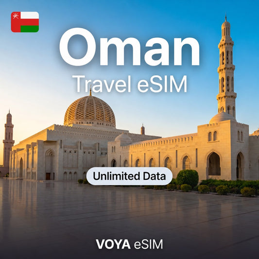 Oman Unlimited eSIM Omantel Network – VOYA eSIM