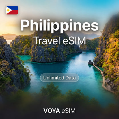 Philippines Unlimited eSIM Globe & Smart – VOYA eSIM