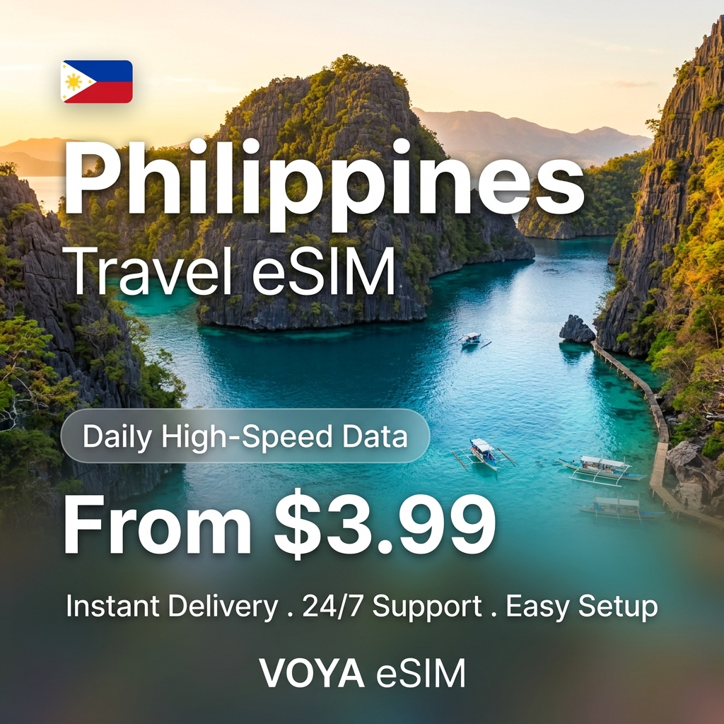 Philippines Travel eSIM - VOYA eSIM