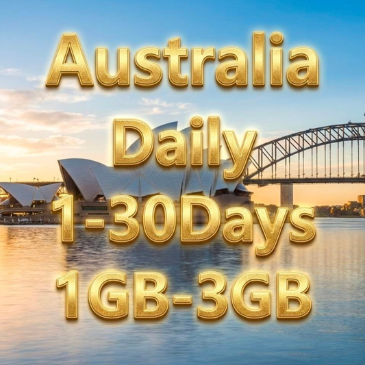 Australia eSIM Daily Unlimited Data Plan | Instant