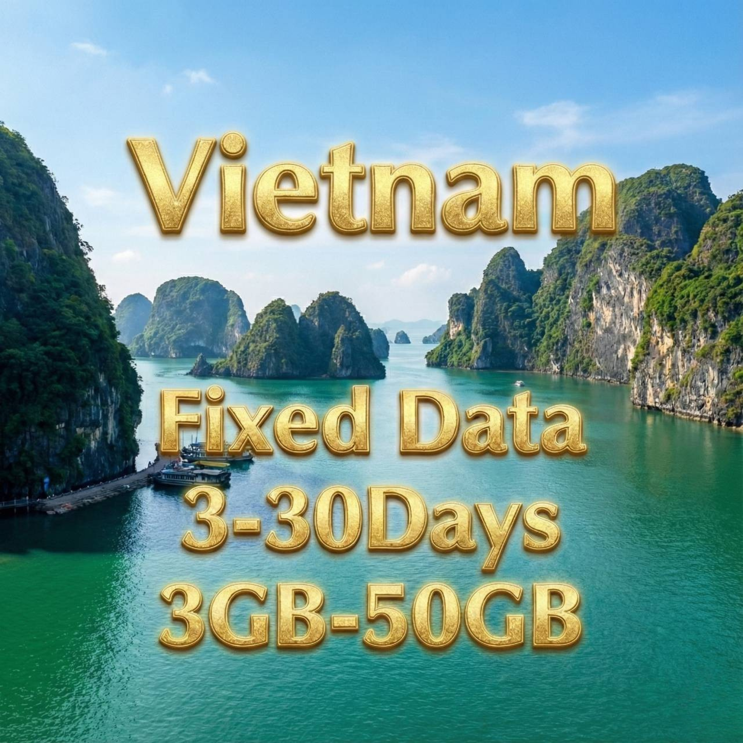 Vietnam eSIM 10GB/30Days Data Viettel, Mobifone, Vinaphone