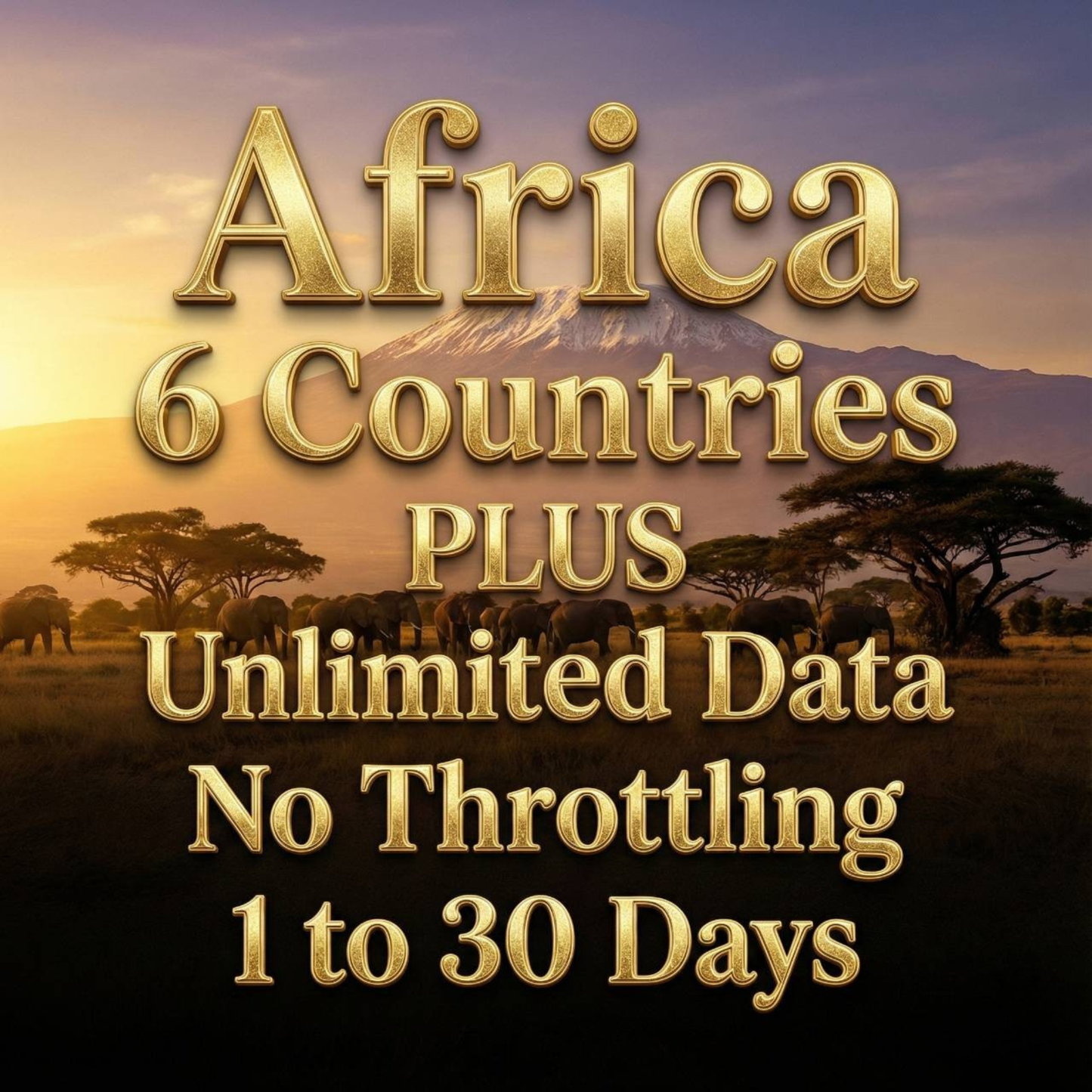 Americas 6 Countries Unlimited eSIM