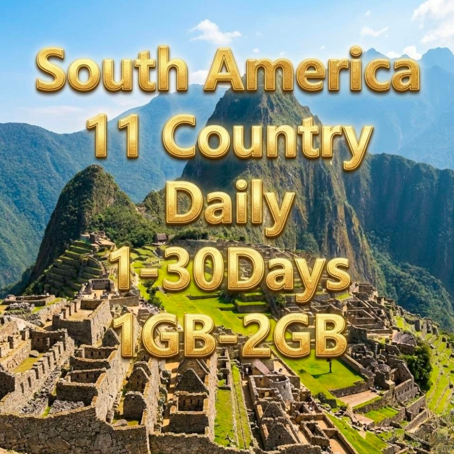 South America 11 Country Daily eSIM