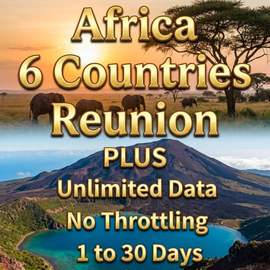 Africa 6 Countries Unlimited eSIM