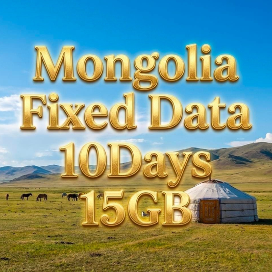 Mongolia eSIM 15GB/30Days Data Plan | Unitel