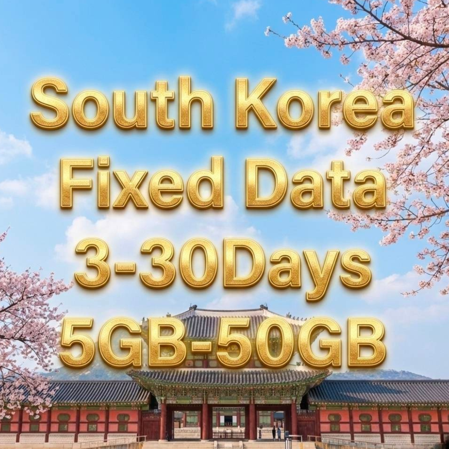 Korea | eSIM | 30-Day | 10GB Data | Instant Setup