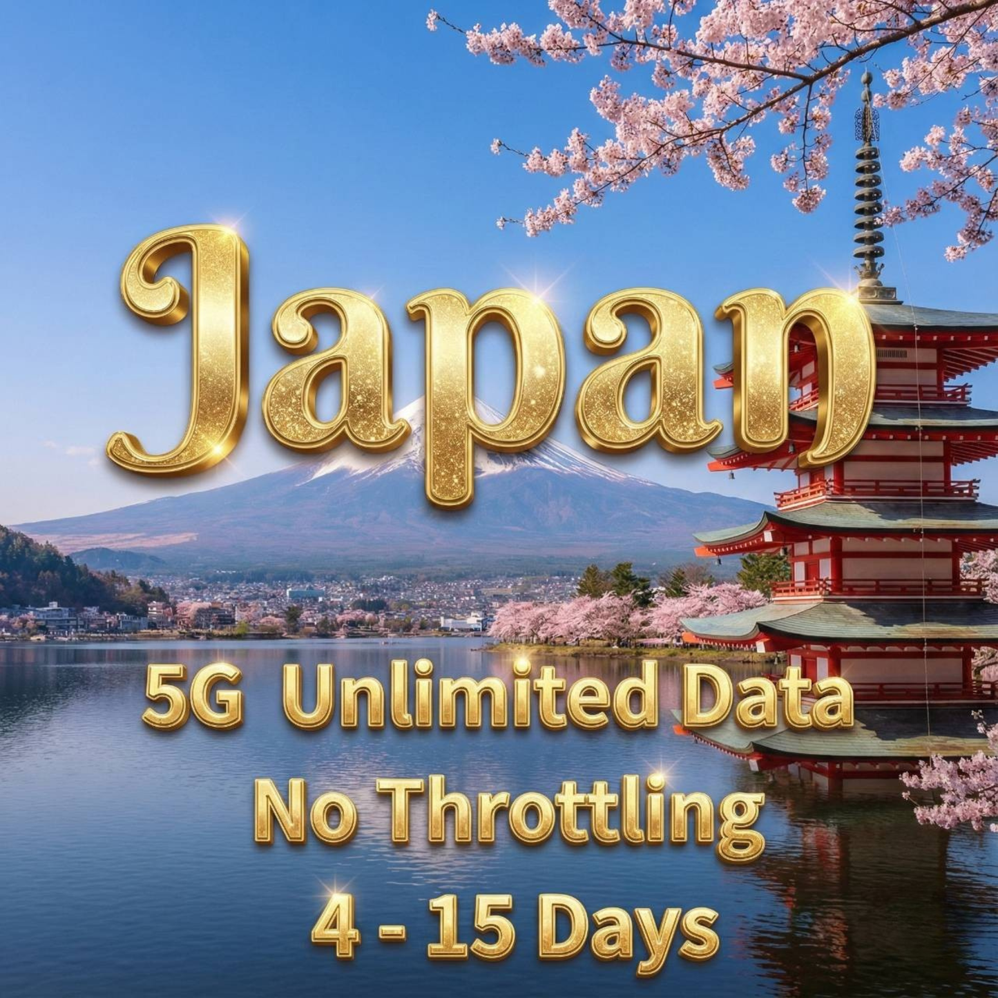 Japan 5GB Unlimited eSIM KDDI