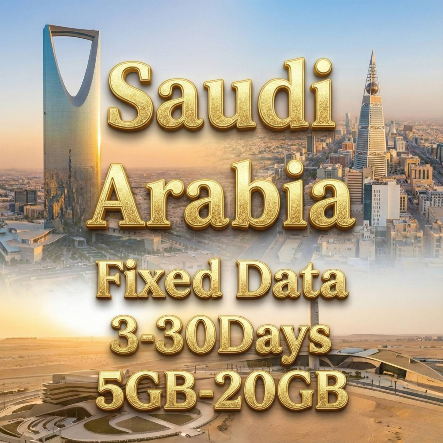 Saudi Arabia eSIM 10GB/30Days Data Plan | Instant Activation