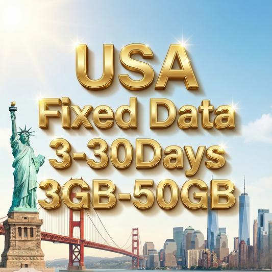 USA eSIM 10GB/30Days Data Plan | Instant Activation