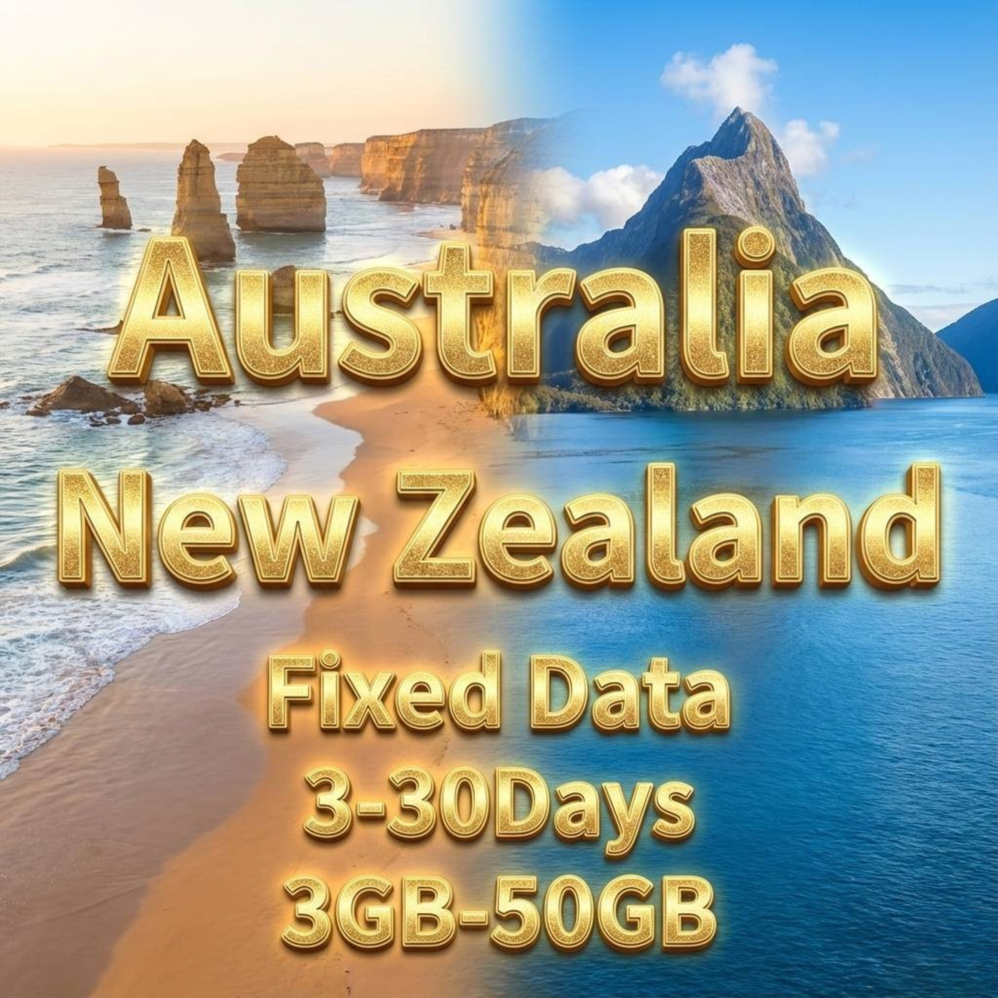 Australia & New Zealand eSIM 10GB/30Days Data Plan