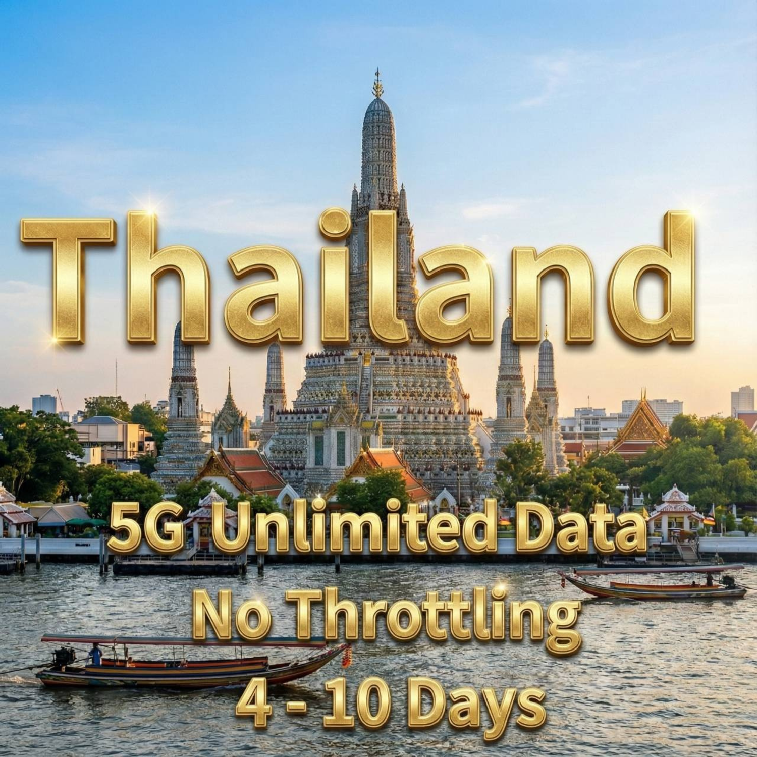 Thailand | eSIM | Unlimited Data | Instant Setup