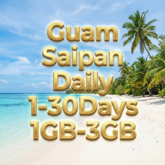 Guam & Saipan Daily eSIM Docomo Telecom