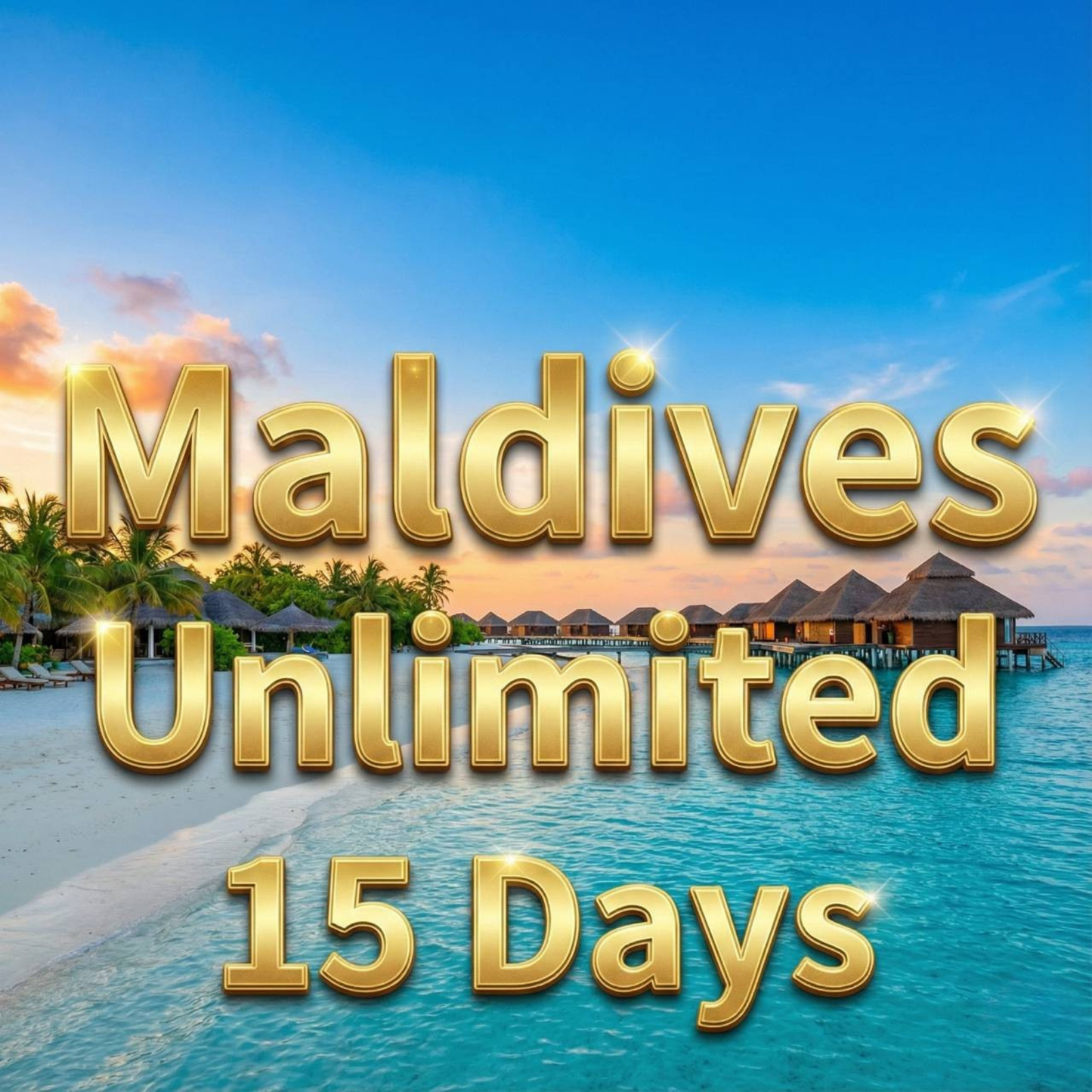 Maldives 15Days Unlimited eSIM DHIRAAGU
