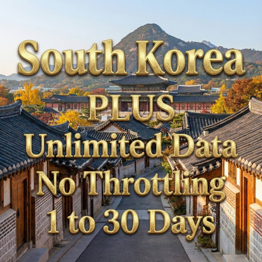 South Korea Unlimited eSIM