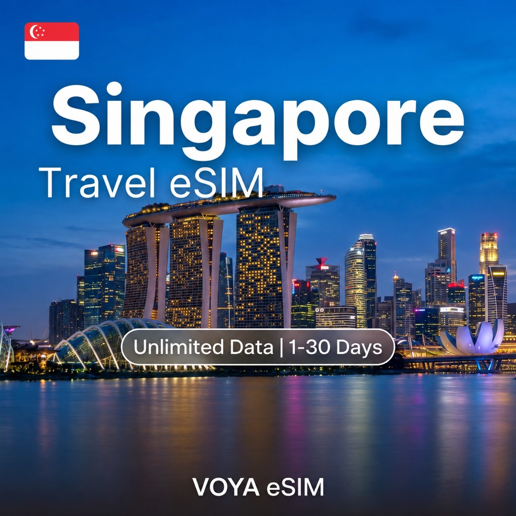 Singapore eSIM - Unlimited Data / 1~30 Days – VOYA eSIM