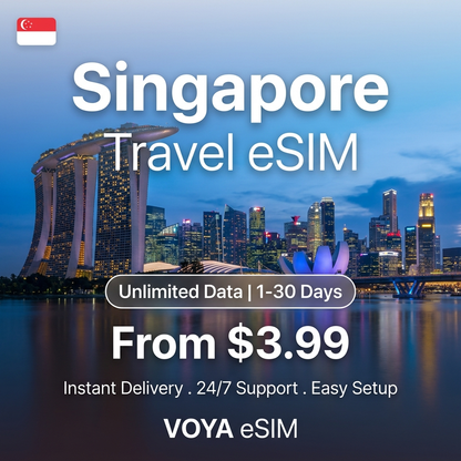 Singapore Travel eSIM - VOYA eSIM