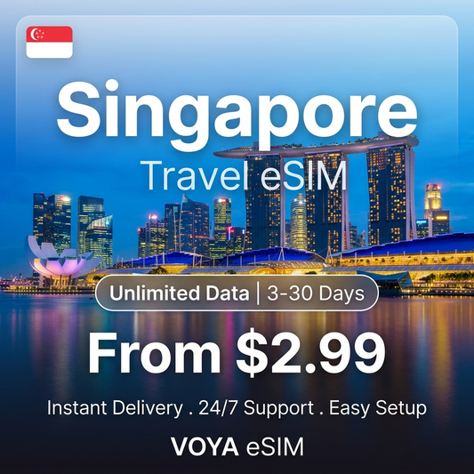 Singapore Travel eSIM - VOYA eSIM