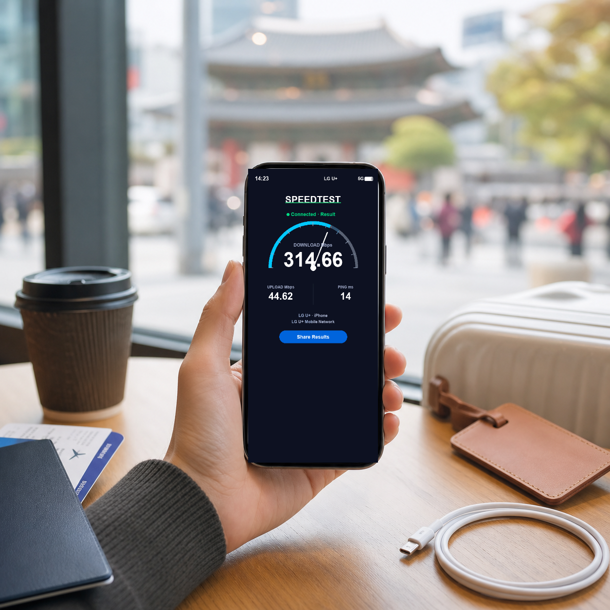 VOYA eSIM speed test - south-korea-esim-daily-data-plan VOYA-UGC-POS2