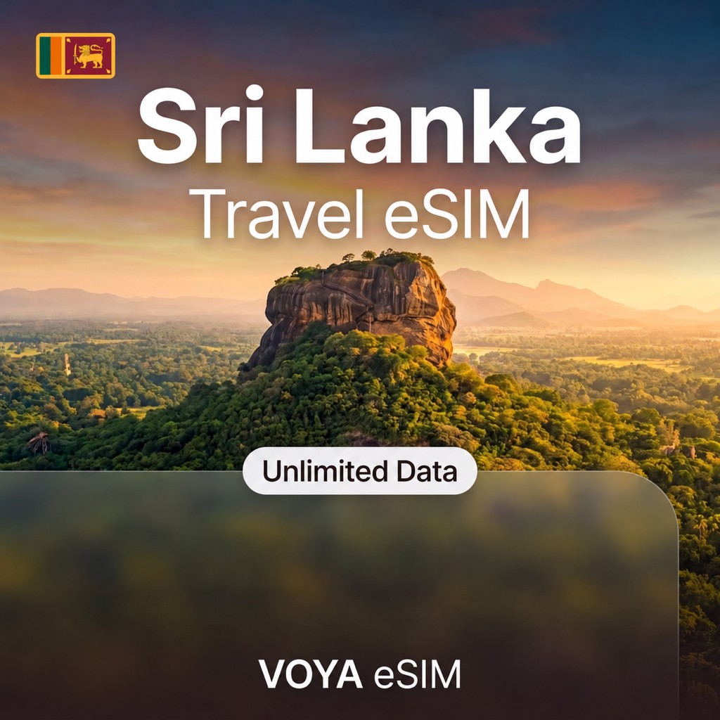 Sri Lanka Unlimited eSIM – VOYA eSIM