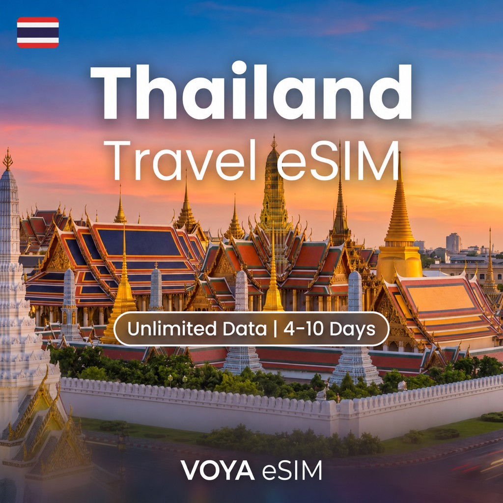 Thailand eSIM - Unlimited Data / 4~10 Days – VOYA eSIM