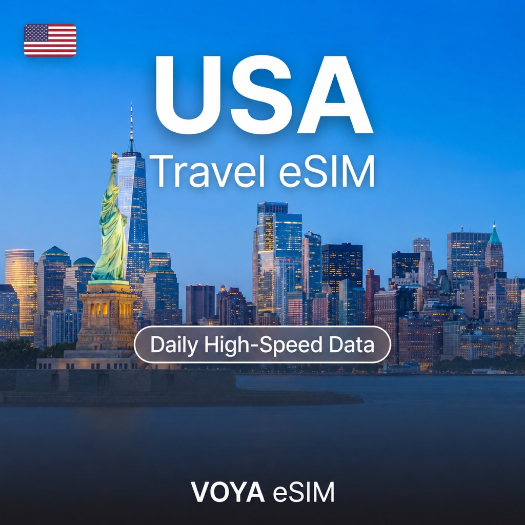 USA eSIM - 5GB~50GB Daily / 3~30 Days – VOYA eSIM