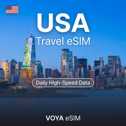 USA eSIM - 5GB~50GB Daily / 3~30 Days – VOYA eSIM