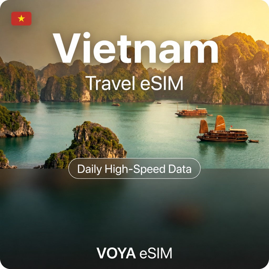 Vietnam eSIM - 3GB~50GB Daily / 3~30 Days – VOYA eSIM