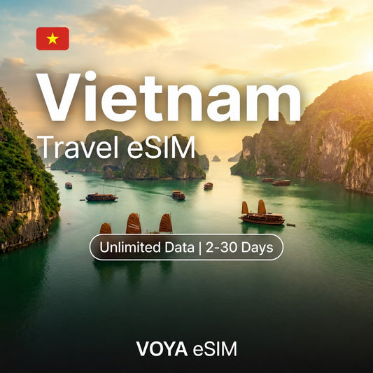 Vietnam eSIM - Unlimited Data / 2~30 Days – VOYA eSIM
