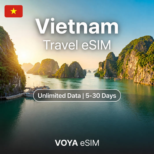 Vietnam eSIM - Unlimited Data / 5~30 Days – VOYA eSIM