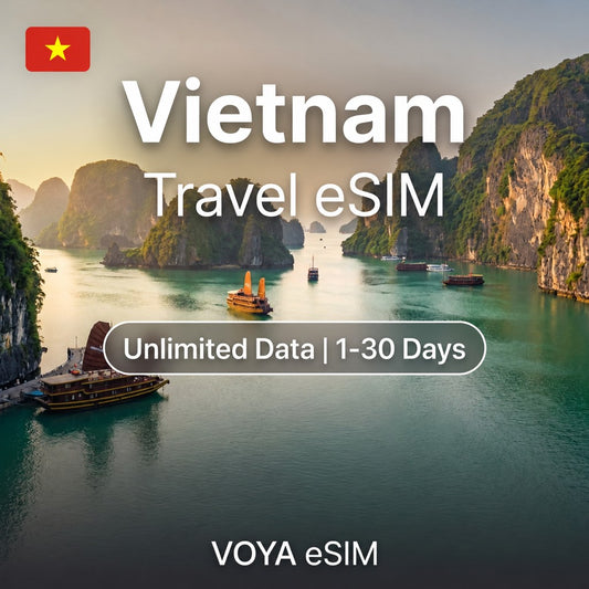 Vietnam eSIM - Unlimited Data / 1~30 Days – VOYA eSIM