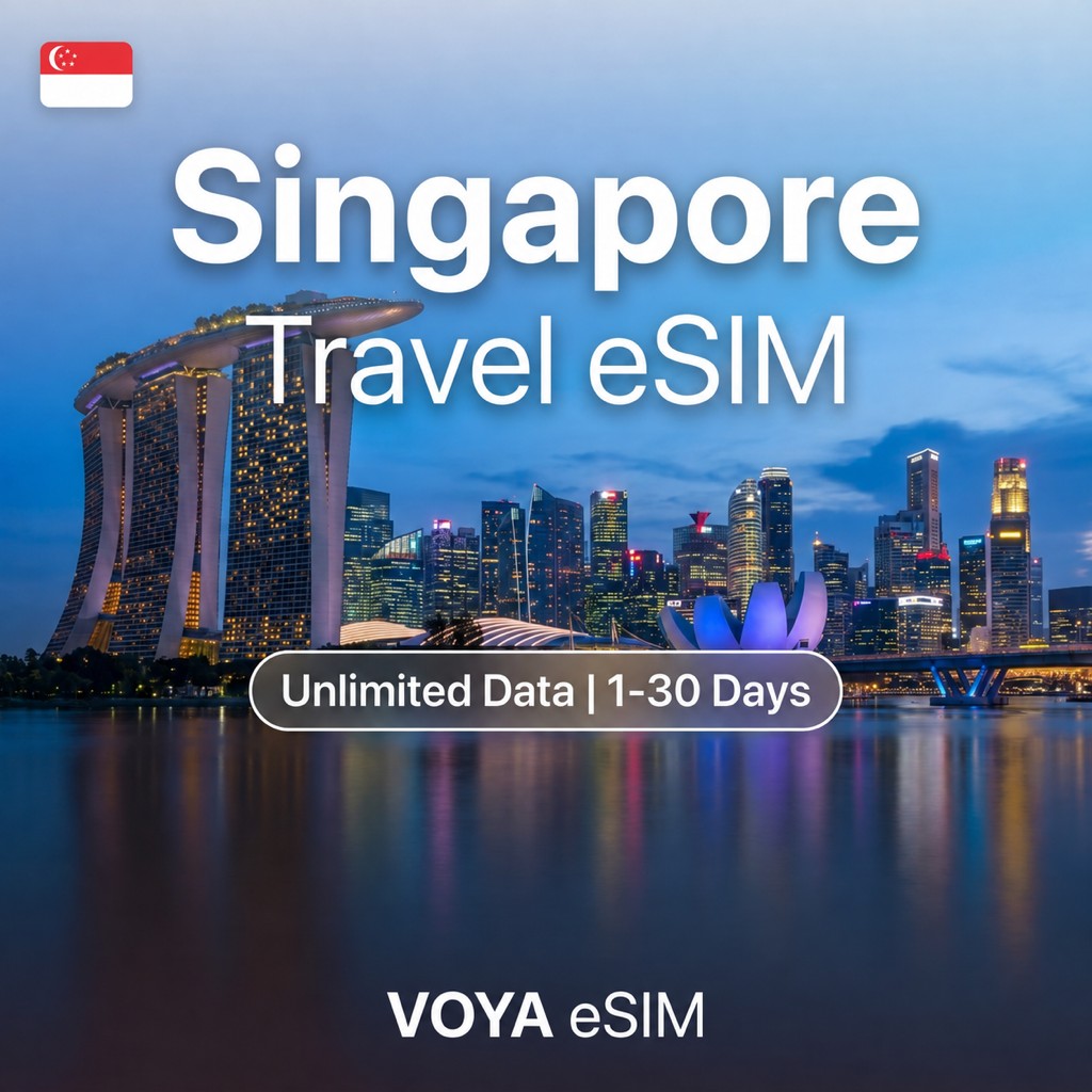 Singapore eSIM - Unlimited Data / 1~30 Days | Starhub – VOYA eSIM