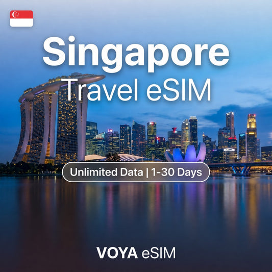 Singapore eSIM - Unlimited Data / 1~30 Days | Starhub – VOYA eSIM